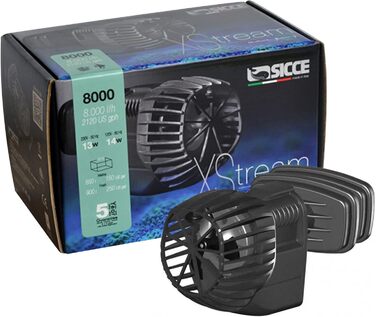 SICCE XStream 8000 л/год насос для акваріума, потужна помпа для циркуляції води
