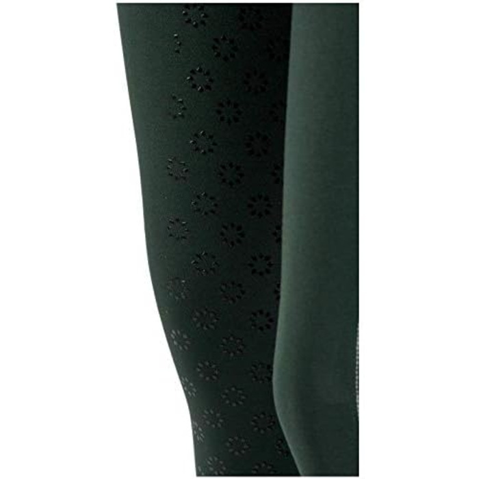 Лазура - зимові рейдінг-легінси для жінок та дітей Ліза | Термо-легінси для їзди верхи | з повним силіконовим захистом та кишенею для телефону | дихаючі зимові рейдінг-штани | екіпірування для верхової їзди в багатьох кольорах та розмірах (176, Зелений)