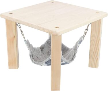 Намет-під навіс з гамаком Sunny, 28x24x28 см, кольоровий/сірий