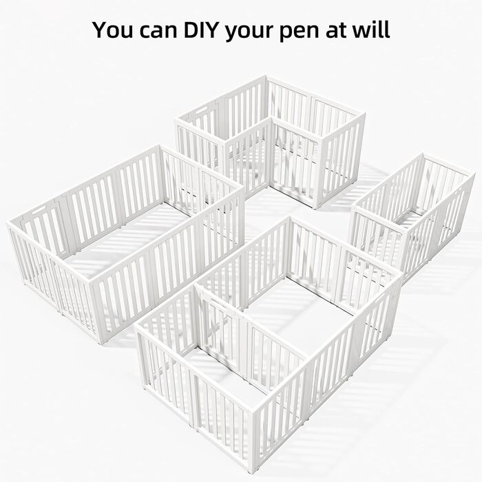 Клітка для собак LoveTail з прозорими стінками, біла, 77 см, 30.5 см, для внутрішнього та зовнішнього використання