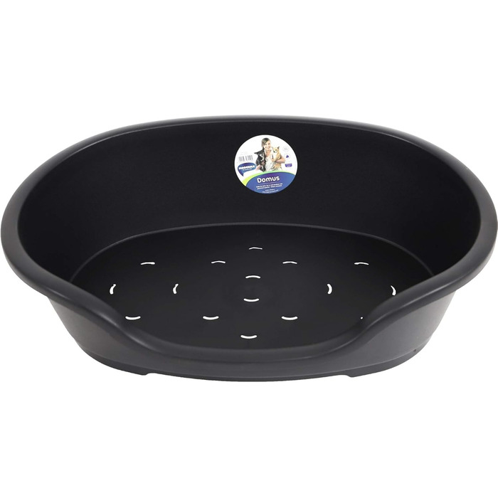 Корзина для домашніх тварин Karlie Haustierkorb Domus, чорна, 60x47x22 см