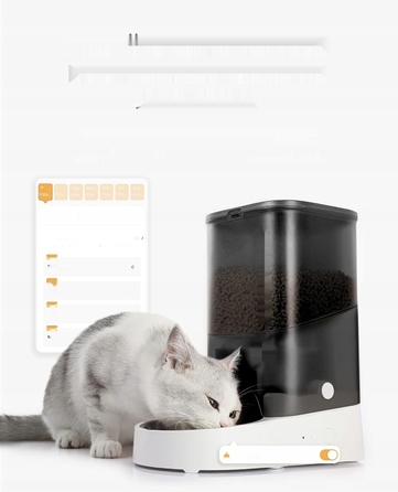 Автоматичний годувальник для котів та собак PETKIT, 2.4G WiFi, 3 л