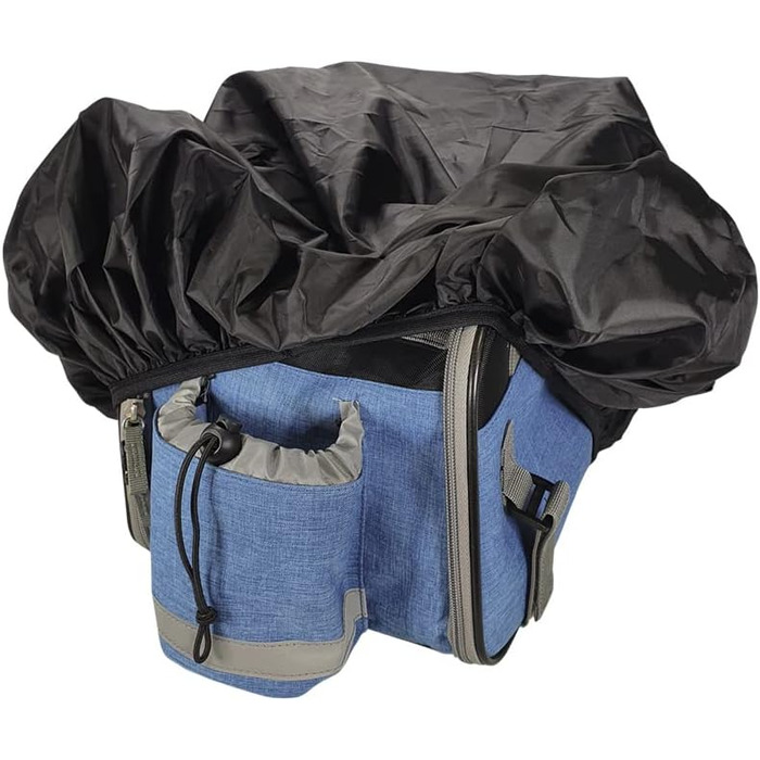 Велосумка Nobby Tour, блакитна, 40 x 24 x 24 см, 1 шт.