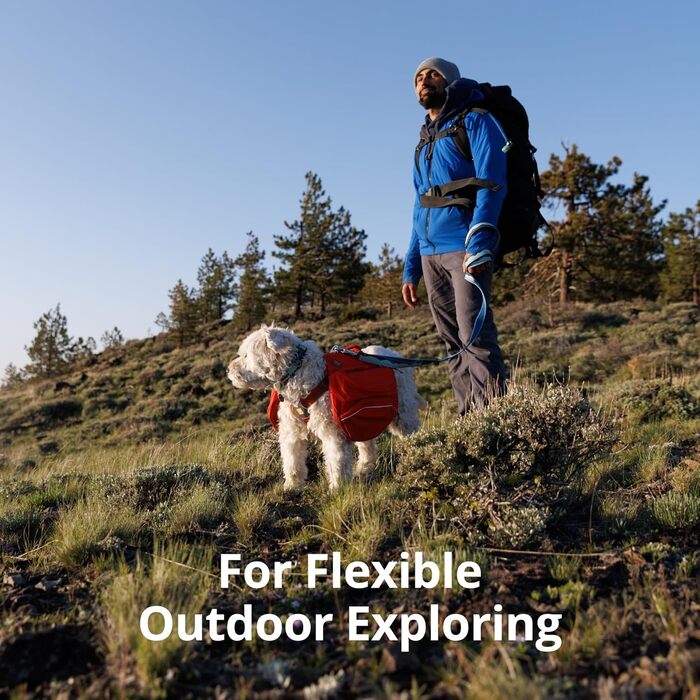 Повідок для собак RUFFWEAR Crag, 1.8 м, світловідбивний, універсальний, легкий, зручний для прогулянок, колір Canyon Oxbow