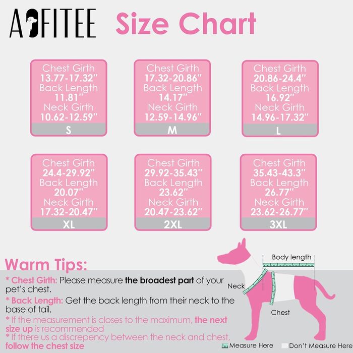 Теплий зимовий одяг для собак великих порід AOFITEE: куртка з отвором для шлейки, кишені, захист живота, червоний, розмір XL