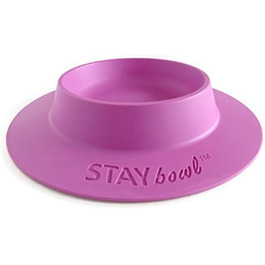 STAYbowl – миска для морських свинок та інших дрібних тварин, фіксуюча, фіолетова, 3/4 склянки