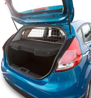 Захисна перегородка Travall Guard для Ford Fiesta хетчбек (2008-2017), ST (2012-2017), модель TDG1215 — оригінальна металева решітка для багажника, індивідуально підігнана