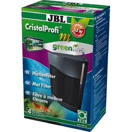 Набір для фільтрації акваріума JBL CristalProfi m greenline 6096000, маттовий фільтр з помпою для акваріумів від 20 до 80 л