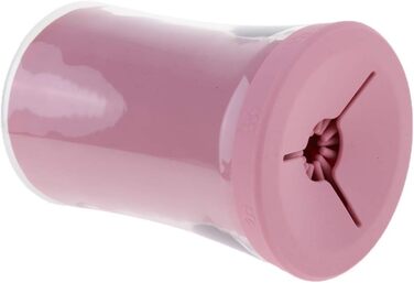 Миска для миття лап собакам, рожева | Чистяча щітка для лап собак