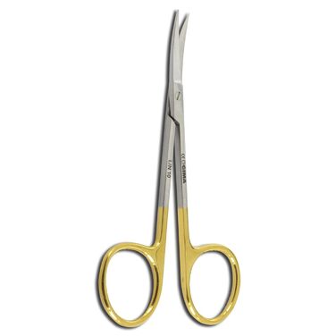 Ножиці хірургічні Gima Iris, вигнуті, 11,5 см, з міцними кінчиками, для високої точності