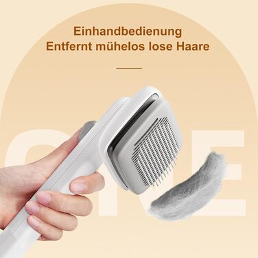 Іонощітка для собак Piddy Pet Ionbrush - для блискучого та чистого шерсті, для довгої та короткої шерсті (1 шт.)