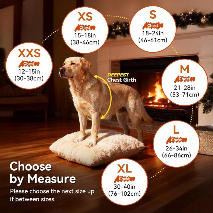 Теплий зимовий одяг для собак VIVAGLORY Softjoy: куртка з бавовни-камелот, бавовна, розмір M, хакі (2 в 1)