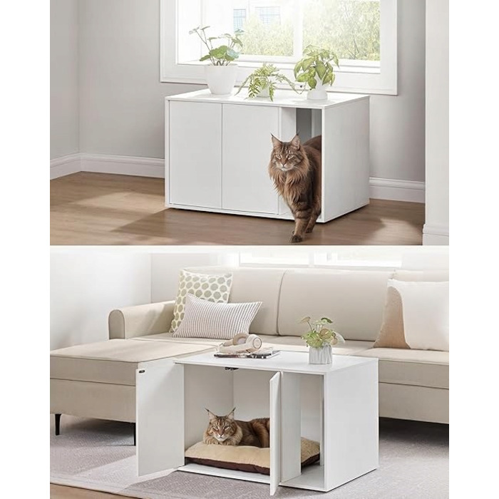 Закритий лоток-туалет для котів Songmics, 80 x 50 x 50 см