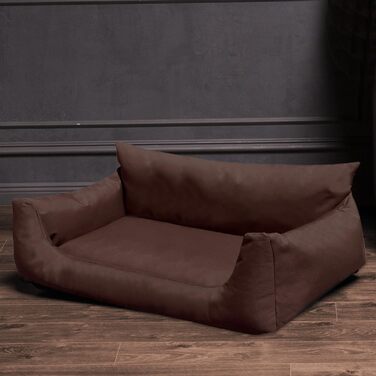 Tierlando® Hundebett NEMO: Софа для собак з міцного Оксфорду 600D, знімний матрац та пральний чохол, 100x80 см, для собак маленьких та середніх порід