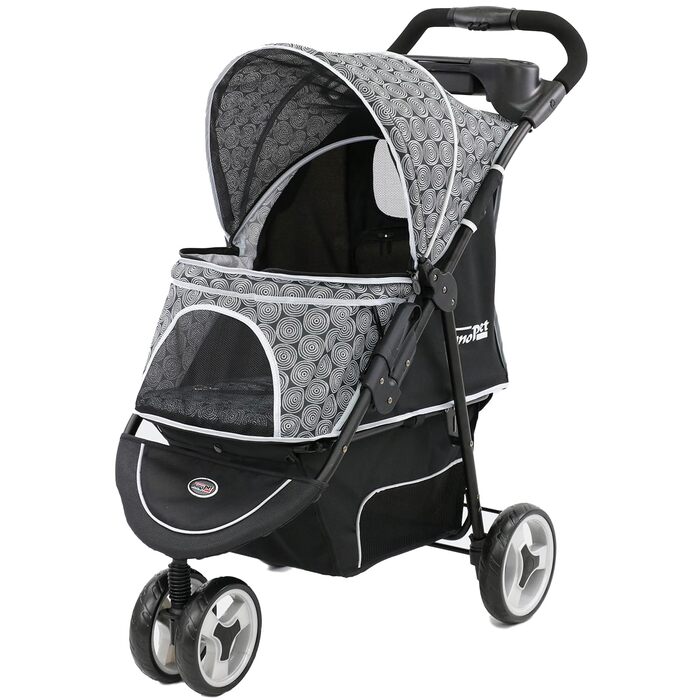 Візок для собак Innopet Allure Cheetah сірий