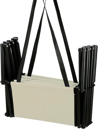 Рампа для собак Homewell - розкладна, до 70 кг, регульована - для маленьких, середніх, великих та хворих собак. Легко зберігати (Бежева)