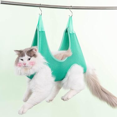 Набір для грумінгу собак, гамак для грумінгу, сірий, середній, для маленьких та середніх порід