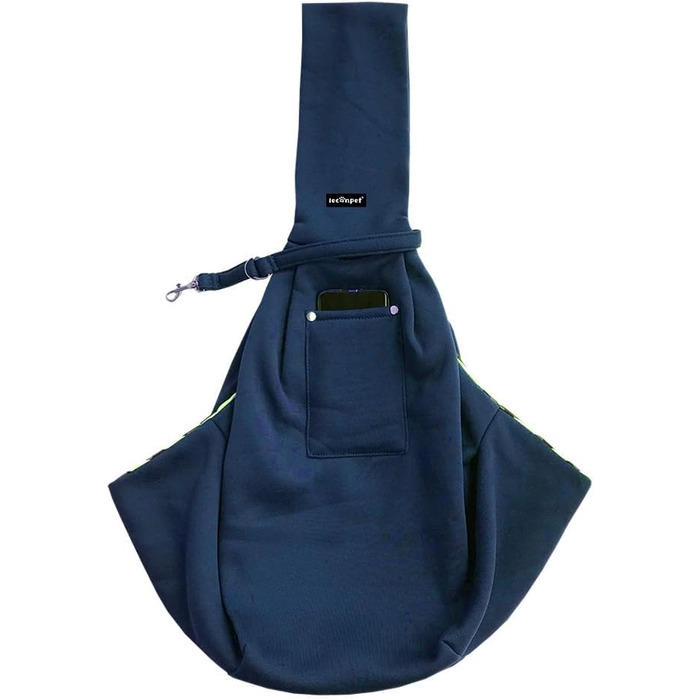 Сумка-переноска для собак Leconpet, сумка-переноска для тварин на плечі з кишенею для телефону, надійна застібка, замок безпеки, підходить для цуценят, маленьких собак та котів для подорожей на відкритому повітрі (Блакитний)