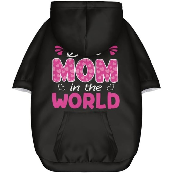 Світшот для собак Kuiaobaty: стильний одяг для вашого улюбленця. Чорний, дихаючий, для собак середніх порід (40x60x45 см). Ідеальний для чихуахуа та інших собак.