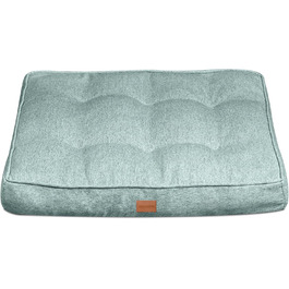 Килимок для собак Pettidot 70x55 см, зелений, знімний чохол, лежанка для собак середніх та маленьких порід