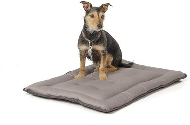 Підстилка для собак Wallace & Jones: м'яка, миється до 95°C, 75 x 55 см, сіра