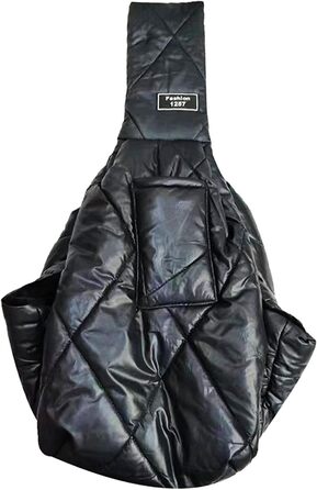 Чорна переноска для собак та котів, зимова, з м'яким ременем, сумка-переноска для маленьких тварин