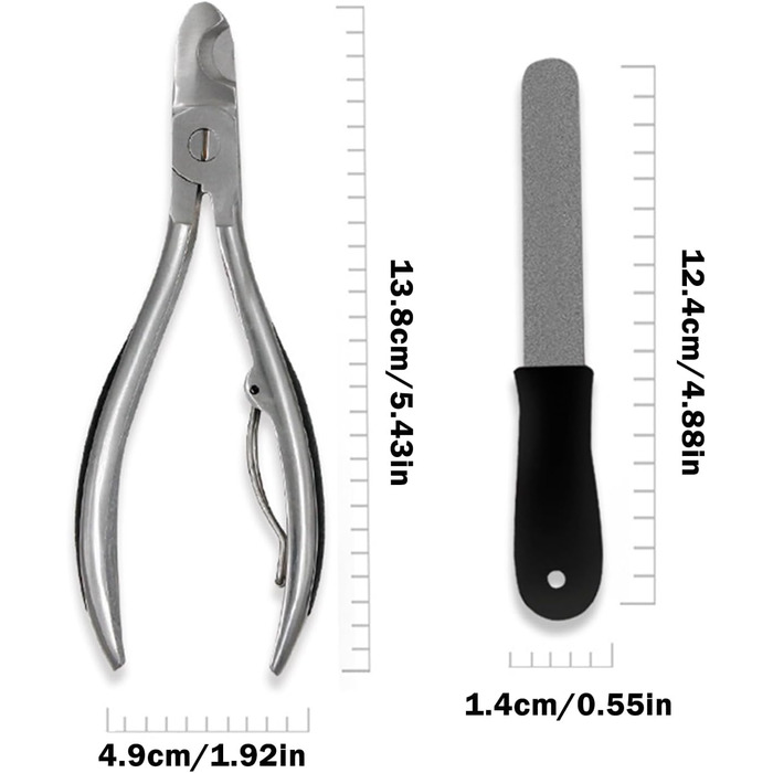 Набір для стрижки нігтів для собак – сталевий, прецизійний, для великих та середніх порід, для дому та подорожей, підходить для котів та інших тварин