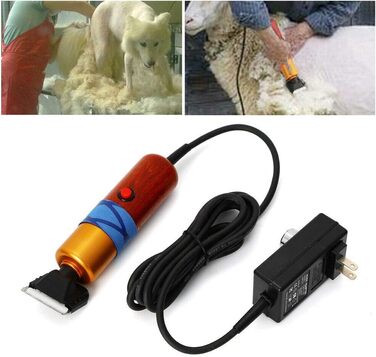 Професійна машинка для стрижки собак, котів та інших тварин, 200W. Електрична шерхорізка для собак, котів, кроликів, мулів та коней