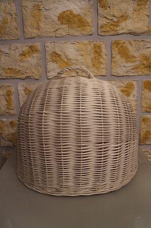 Транспортний кошик для котів, котяча печера, кошик для котів, плетіний кошик з лози, кошик для кота (без подушки)