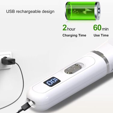 Набір для догляду за собакою: машинка для стрижки, 4 насадки, тиха, бездротова, акумуляторна, тример для лап, набір для собак, котів та інших тварин