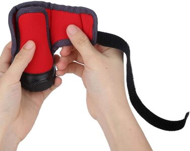 Взуття для собак: захист лап, водонепроникні антиковзні чоботи, спортивне взуття для середніх та великих собак, червоні