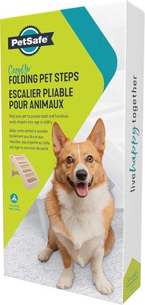 Складані сходи для домашніх тварин PetSafe CozyUp, нековзкі, до 68 кг, 51 см, розмір L