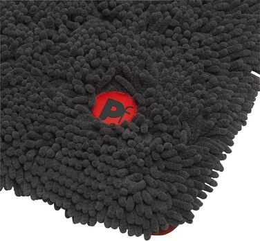 Килимок для собак Petface Memory Foam з мікрофібри, для захисту ліжка, сірий, маленький