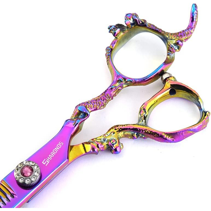 Професійний набір для стрижки волосся 8 дюймів, професійна машинка для стрижки, ножиці для перукарів (8 дюймів), набір ножиць 6 дюймів (3 шт.)