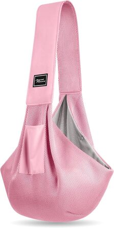 Сумка-переноска для собак та котів, рожева, для подорожей, для цуценят