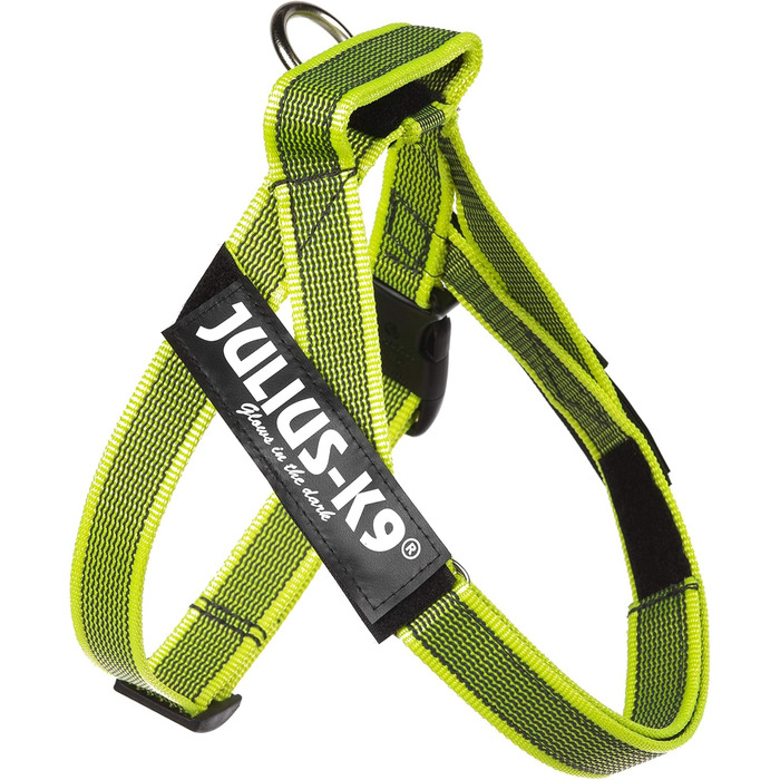 Шлейка Julius-K9 IDC® Color & Gray® (неоновий сірий, XS / Mini-Mini)