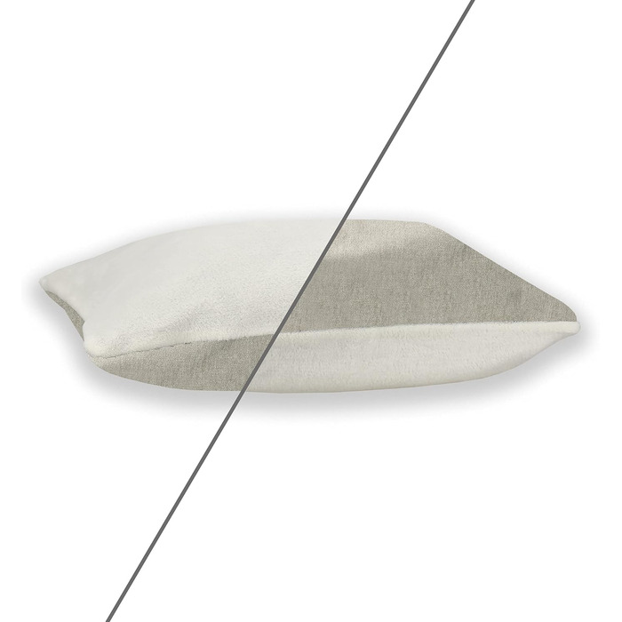 Sleepy Fox® Преміум ліжко-печера для собак та котів - нагороджений дизайн (Large/XL: 110x85x65 см, Кремовий жаккард)