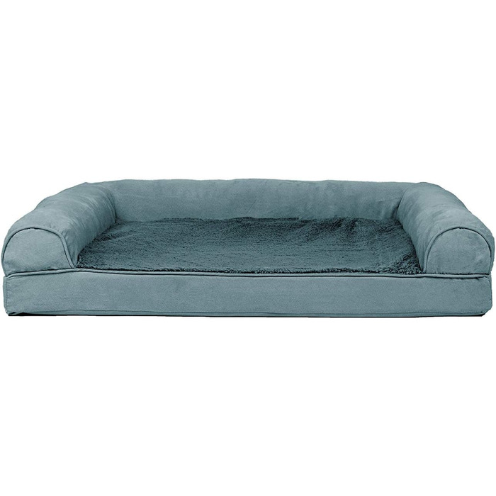 Крісло-ліжко для собак та котів Furhaven з гелевим охолодженням, м'яка піна пам'яті, Deep Pool, 91 x 68 x 16 см