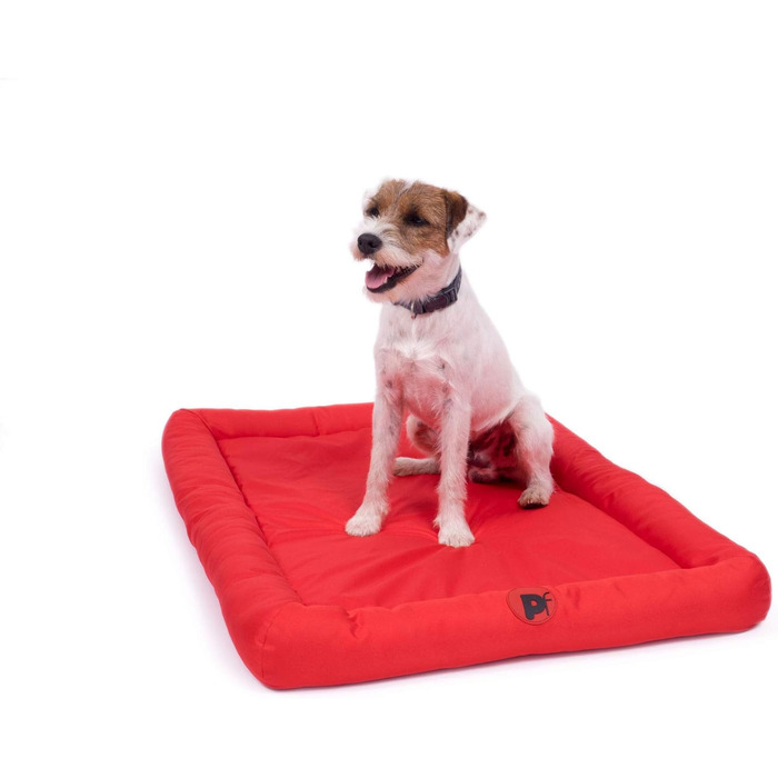 Матрац для собак Petface з Memory Foam, водовідштовхувальний, 69,5 x 85,5 см (червоний)