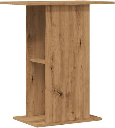 Підставка для акваріума vidaXL з ДСП, артезіанський дуб, 36x60,5x72,5 см