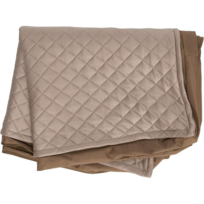 Крісло-лежанка для собак XL Furhaven - Водостійке, з принтом логотипу, матеріал Oxford Polycanvas, знімний чохол, розмір 102x81x1 см