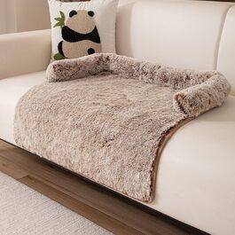 М'яке ліжко для собак та котів, софа з бортиками, 75x75 см, колір R-Khaki