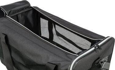 Траспортна сумка для собак TRIXIE Ryan – 47 x 26 x 27 см – до 6 кг – з верхнім доступом, знімний ремінь та повідком, кишеня, знімна підкладка