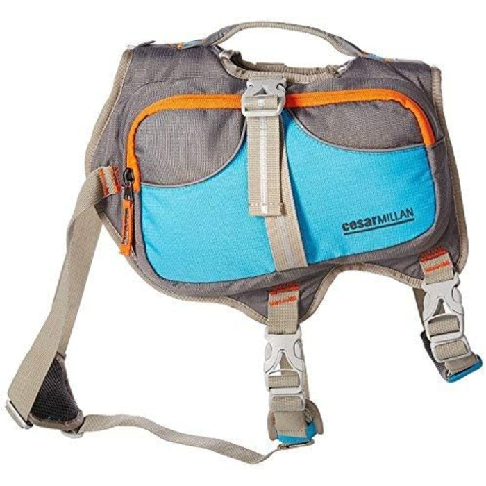 Рюкзак для тварин Cesar Mian: синій, 20x15x5 см