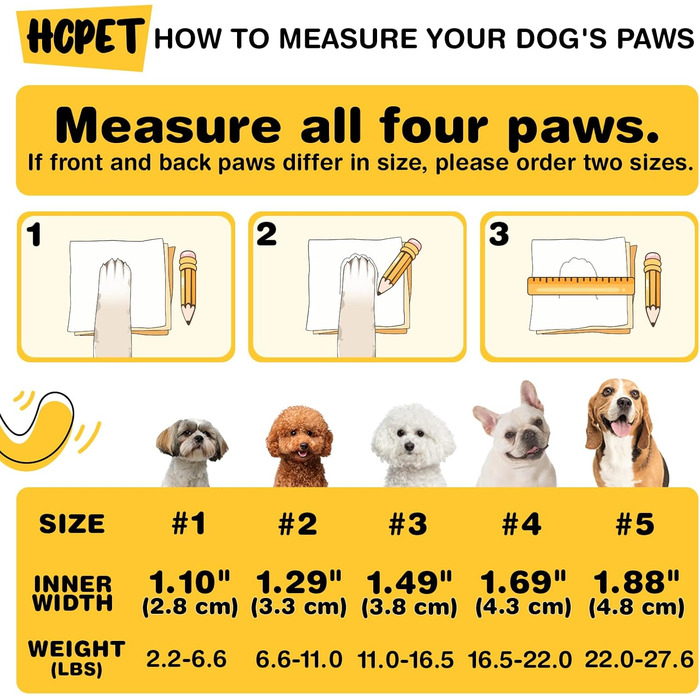 Чоботи для собак Hcpet: дихаючі, з світловідбиваючими ремінцями, для маленьких собак, непрослизькі, 4 шт., армійного кольору