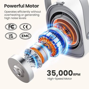 Pecute 2-в-1 Фен для собак, сушар для собак та пилосос, 1.7л контейнер для сміття, багатофункціональний набір для догляду за домашніми тваринами з тримером для собак та інструментами для грумінгу, підходить для цілорічного використання