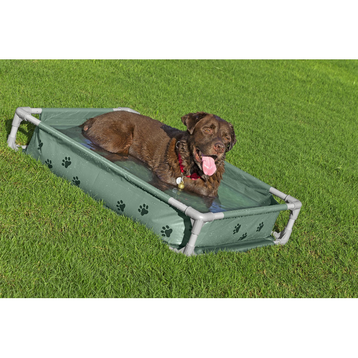 Басейн-лежак 2в1 для тварин Bestway 561RG (102x74x20 см)