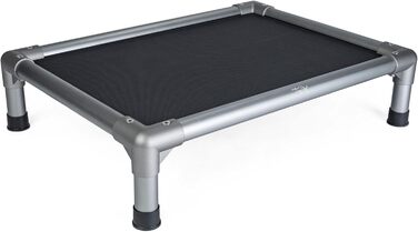 TrendPet HighBed: підняне ліжко для собак з алюмінію (105x80 см), преміум-якість