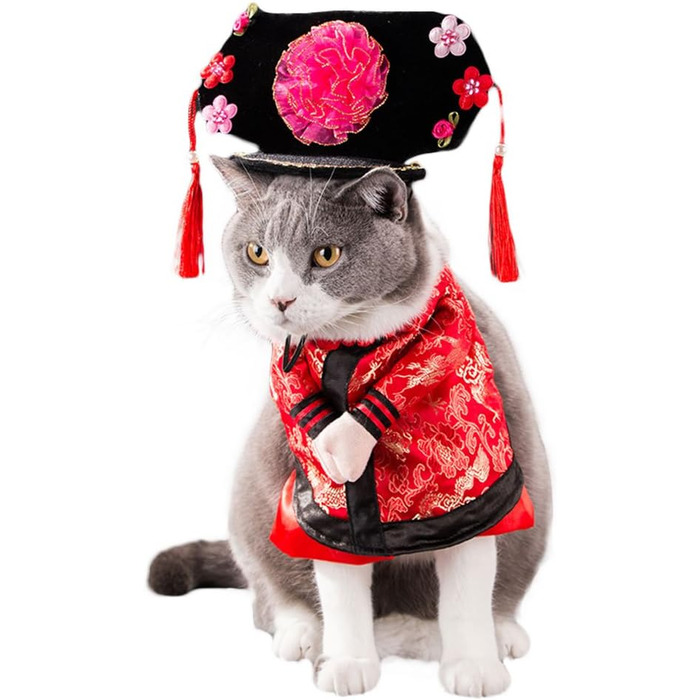 Костюми для собак та котів: милі наряди для тварин - костюми, одяг, сукні, штани, піджаки для свят (Гарнір, M, Принцеса)