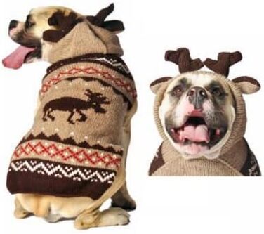 Теплий худі Chilly Dog Moosey з капюшоном для собак, розмір L